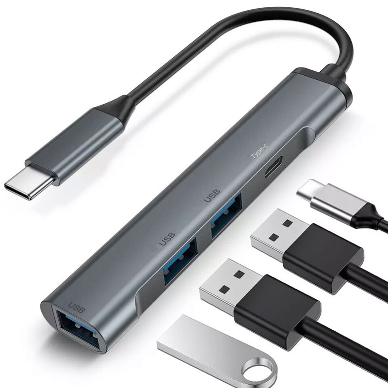 For Samsung Galaxy Z Fold Flip - USB-C Charger Port 4-in-1 Adapter USB Hub USB gallery