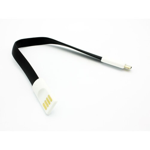 MicroUSB Short USB Cable Charger Cord Power Wire Flat Fast for SmartPhones gallery