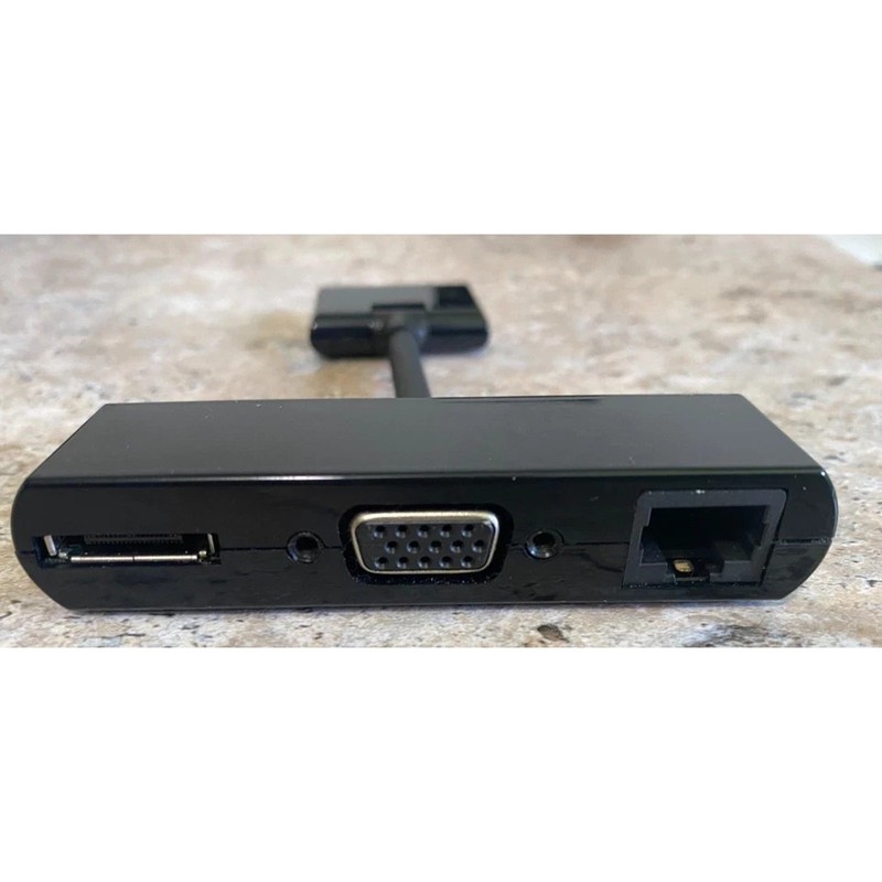 Vintage Samsung Galaxy Tab 30-Pin Dock Multiport Adapter VGA Ethernet Charging gallery