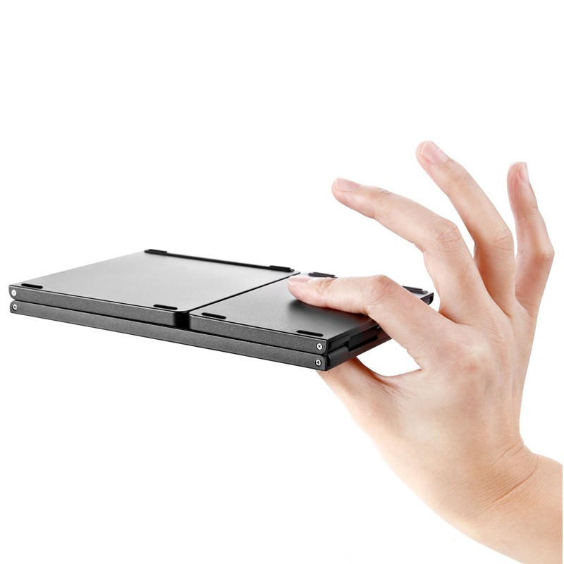 For TCL 60/60R/SE/NxtPaper - Wireless Keyboard Folding Rechargeable Portable gallery