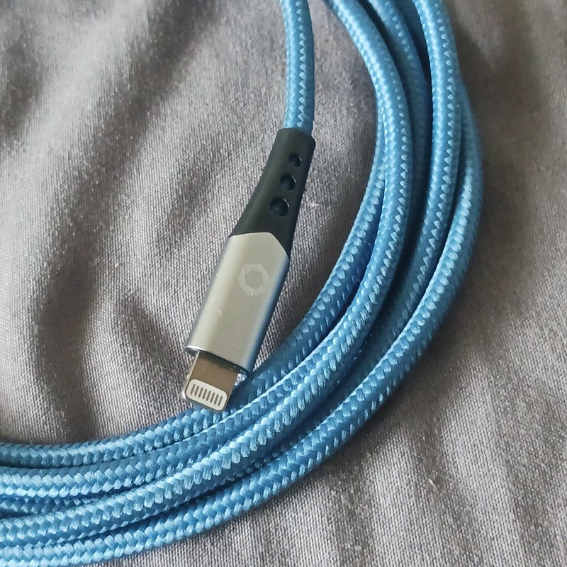 Celltronix Titanium 6ft USB Cable Fast Charging Micro USB USB-C Blue gallery