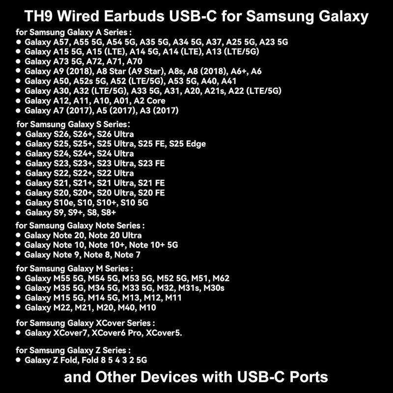 Auriculares Con Cable USB Tipo C Audifonos Para Samsung Galaxy S25 S24 S23 S22 gallery