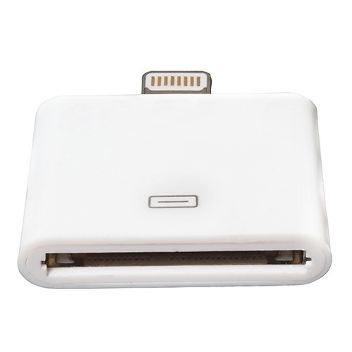 30 Pin to 8 Pin Converter Adapter for Apple iPhone 4 5 6 6s 7 iPad Charger