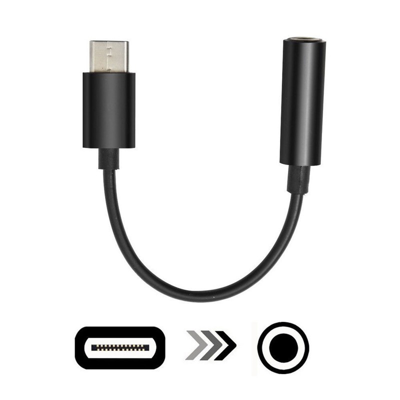 Type C to 3.5mm Headphone earphone Audio Jack USB C Cable Adapter For Cellphone gallery