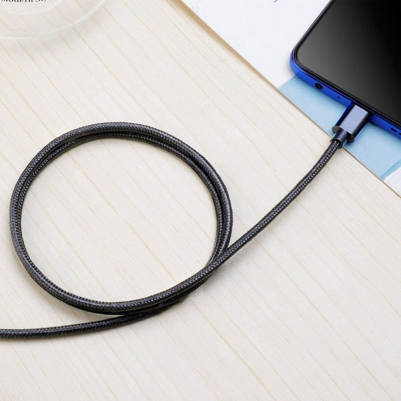 Pack of 2 Charger Android Micro USB(6FT/2m) Nylon Braided Fast Charging Cables gallery