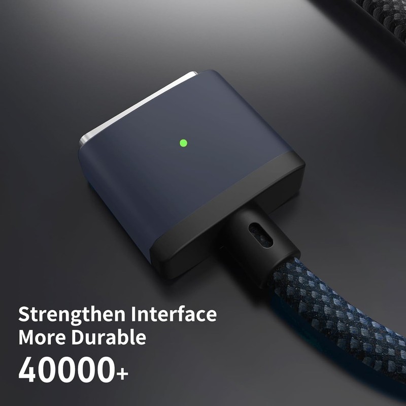 Durable 6.6ft USB-C to Magnetic 3 Cable - Fast Charging for MacBook Air/Pro gallery