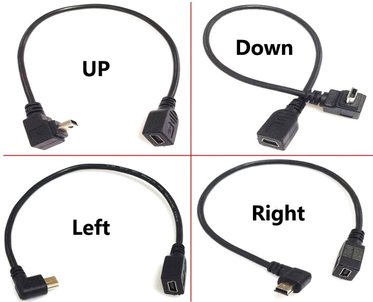 Mini USB 5Pin Extension Cable Male to Female Adapter Cord Power Data Transfer AU