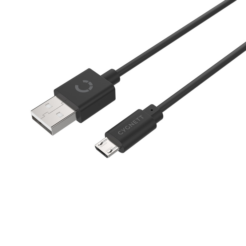 Cygnett Essentials Micro USB to USB-A Cable 1M – Black