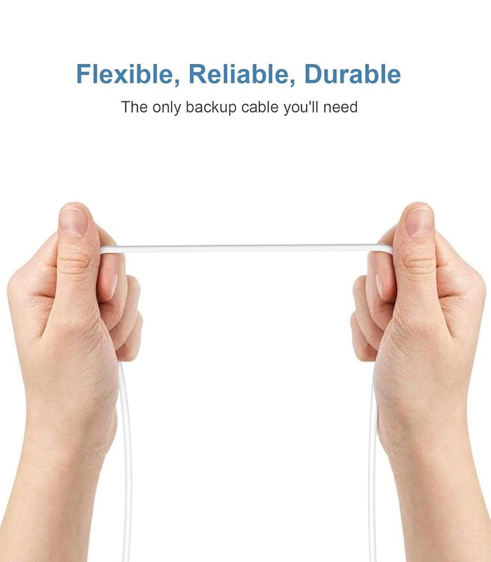 Versatile 13ft Micro USB Cable for Indoor & Outdoor Security Cameras - 480Mbps gallery