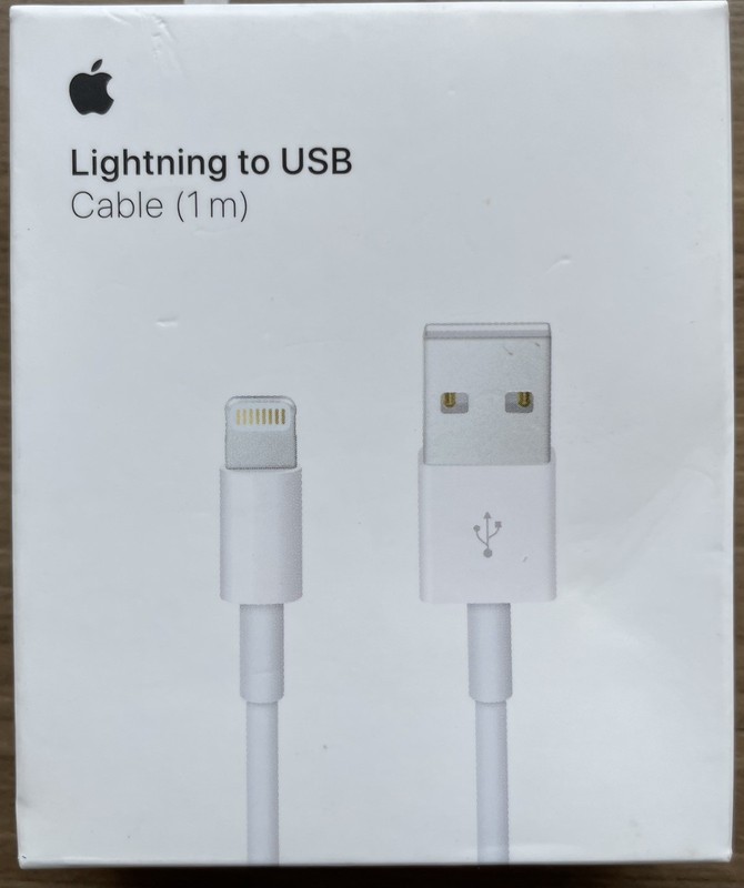 Apple 1M Lightning To USB Cable A1480 New