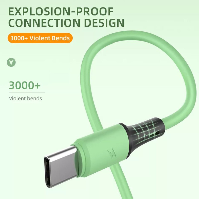 3 in 1 Charging USB Cable Charger Phone Type-C Micro iOS Multi Head ALL Phon ~ gallery