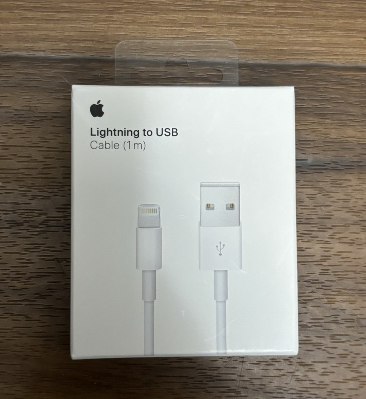 Apple Lightning to USB Cable Charging Cable White 1m MXLY2AM/A