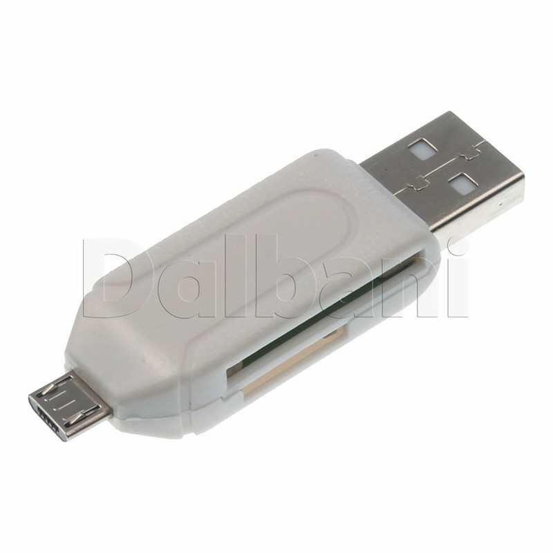 Multi Function Micro USB OTG SD T-Flash Card Reader for Universal Devices gallery