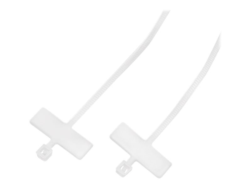 LogiLink KAB0069 Clear Desktop Clamp Holder Cable tie with marker gallery
