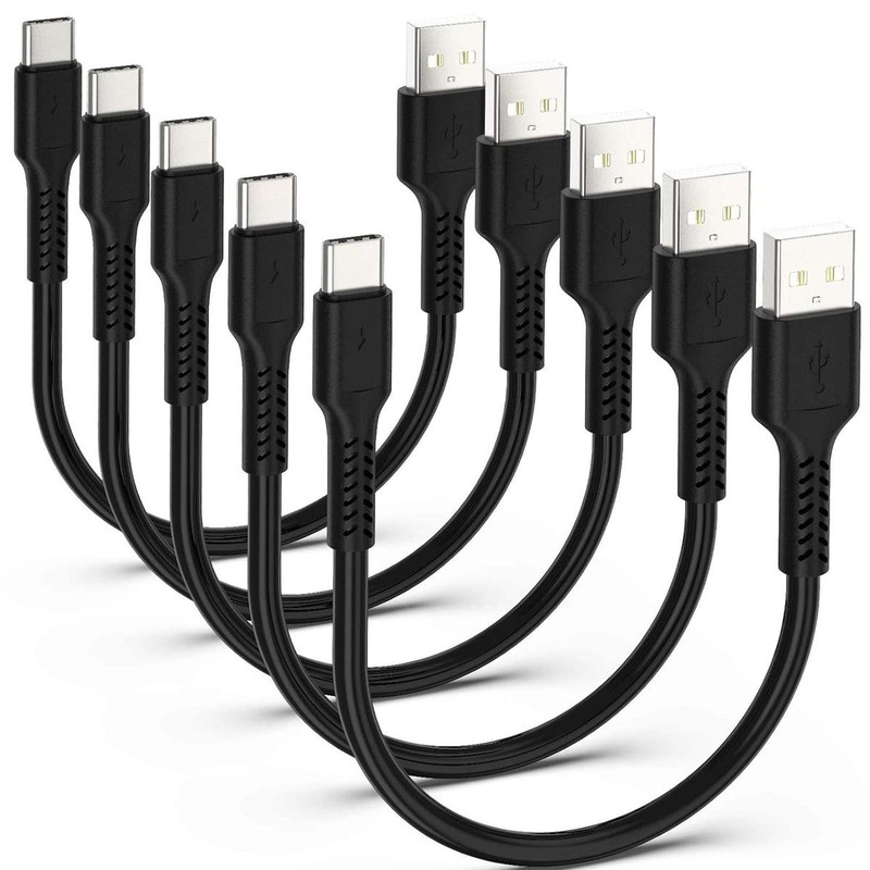 USB Cable Usb-C Type-C Reload Earphones Smartphone Power Bank Phone 7 7/8in Low