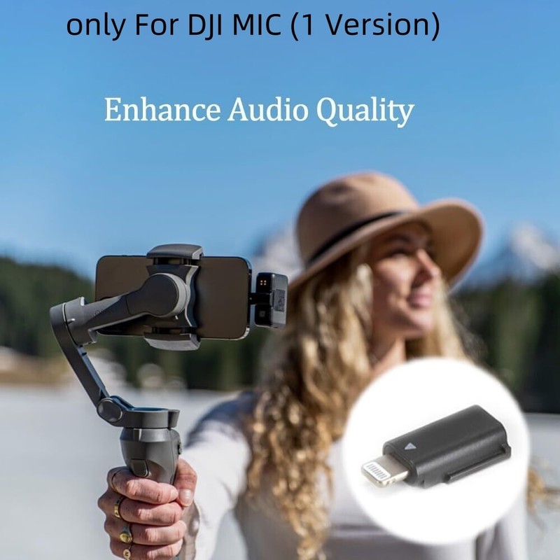 for DJI Mic 1st Mobile Phone Adapter Connector For iPhone 11/12/13/14/x/xr/xsmax gallery