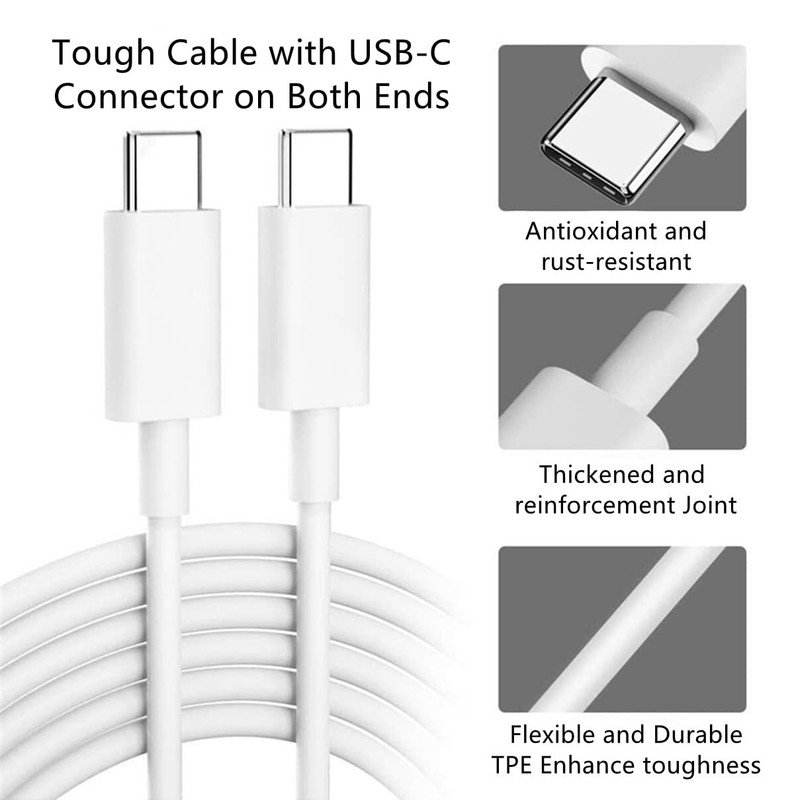 For iPhone 15 16 Pro 60W USB-C to USB-C Fast Charger Cable Type C PD 20W Adapter gallery