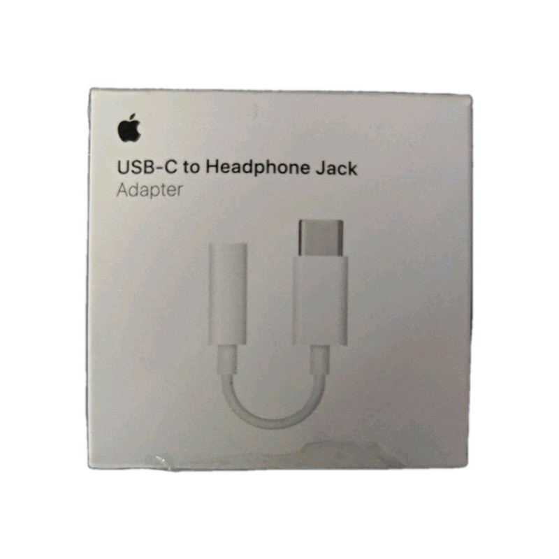 Official Apple USB C to 3.5mm Headphone Jack Adapter – MU7E2ZM/A – New Open Box