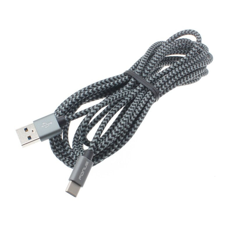 For T-Mobile REVVL 6 6x Pro – Type-C 10ft Long USB Cable Charger Cord Power Wire