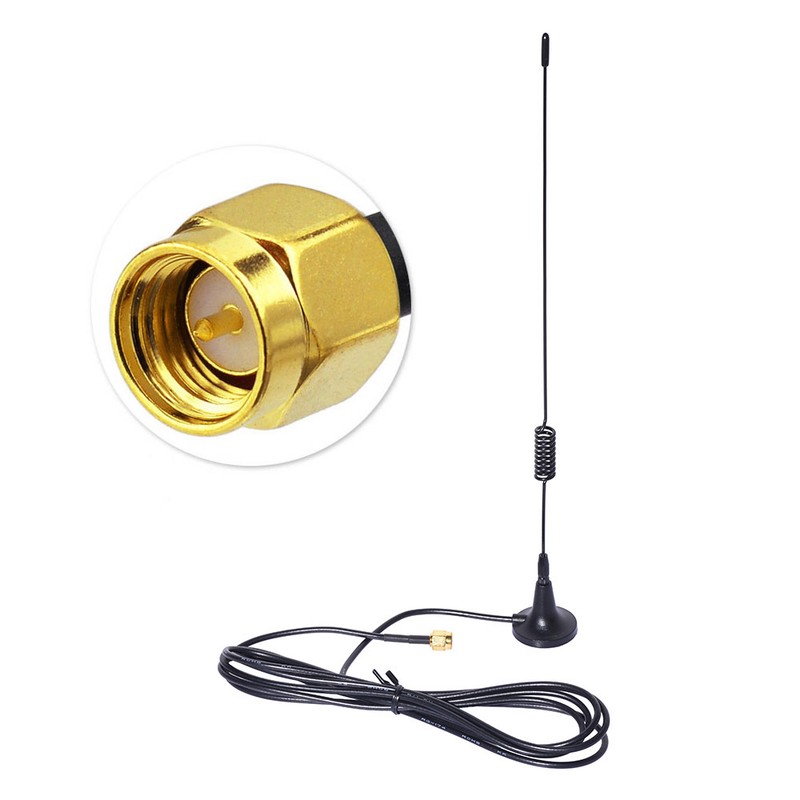 For MOFI 4500 Cellular 4G LTE Router External Magnetic Antenna SMA Male 2m cable gallery