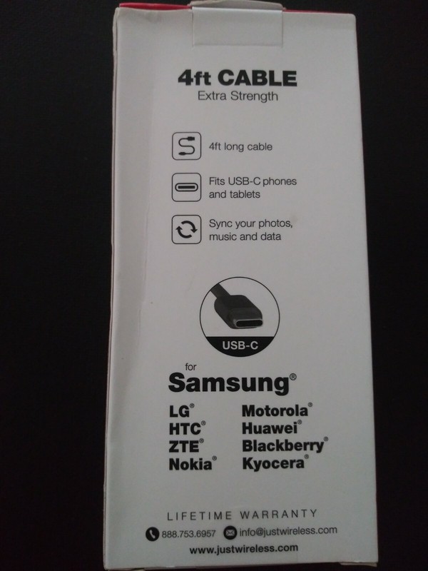 ( 3 pack ) Just Wireless 4 ft Micro USB Cable- Gray- Samsung, LG, HTC, Huawei gallery