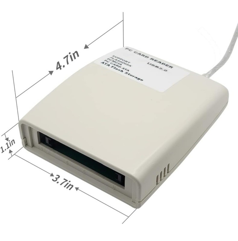 PCMCIA Card Reader, USB2.0 Plastic Version Interface, Read Flashdisk, PC Card... gallery
