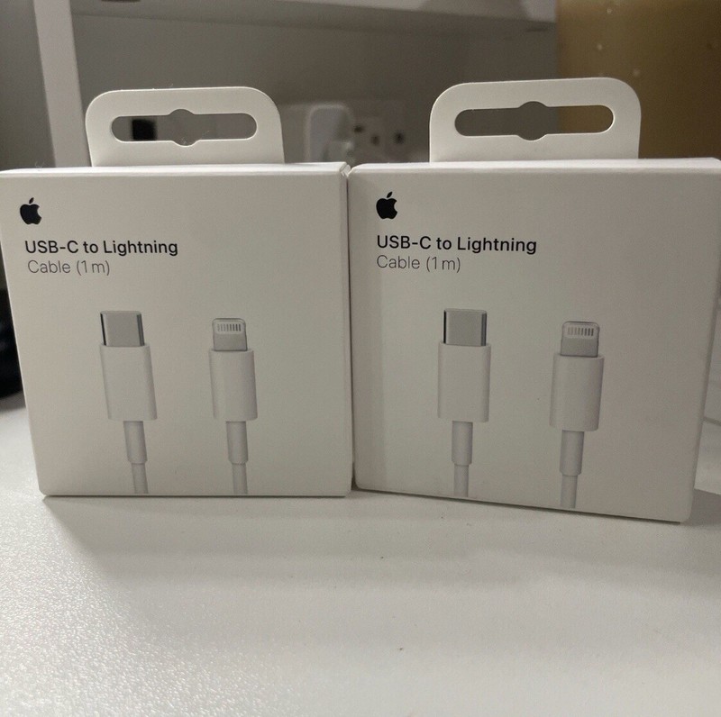 2 Pack Apple USB-C Lightning Charge Cable