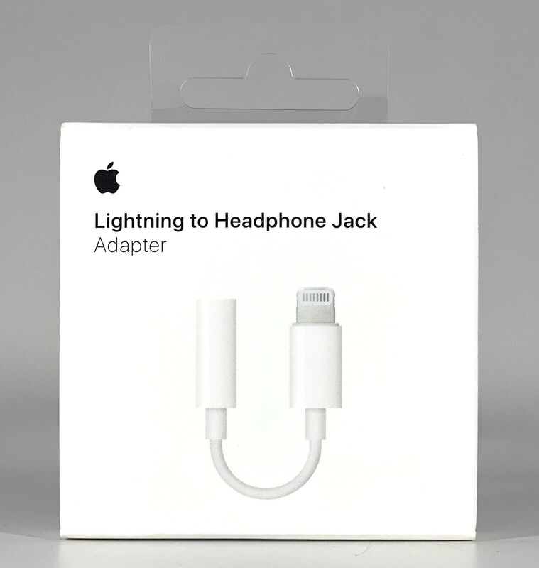 OEM Apple Lightning to Headphone 3.5mm Jack Adapter – White MMX62AM/A