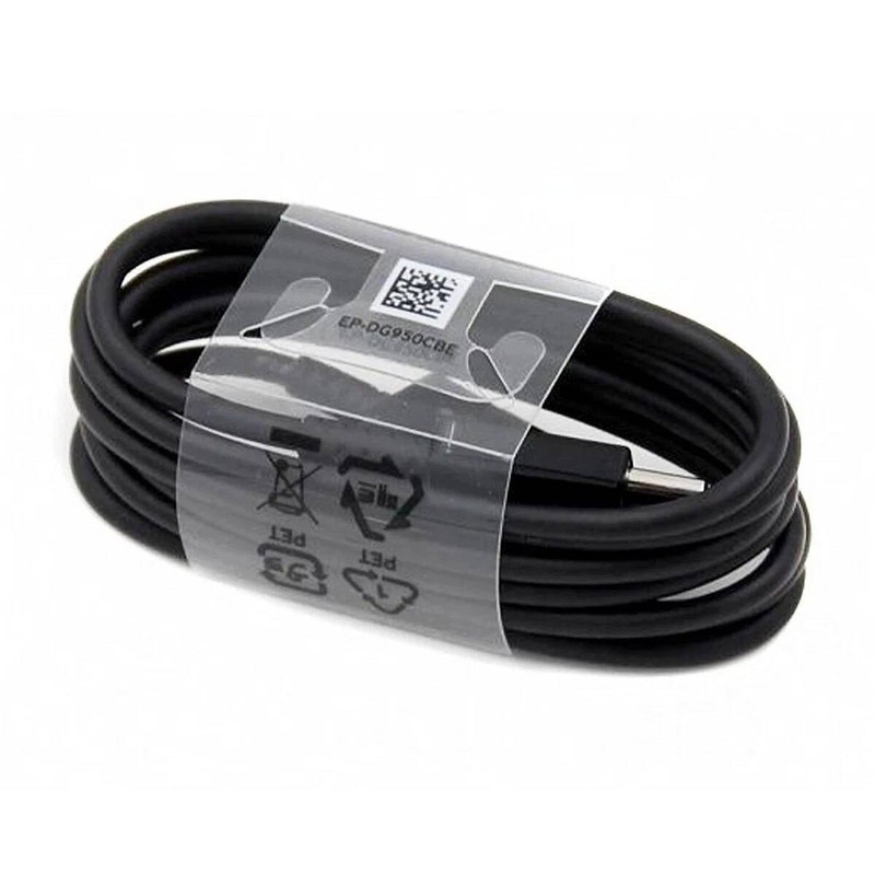 Universal 3ft USB C Type-C Charger Cable For Samsung Android Phone Black/White gallery