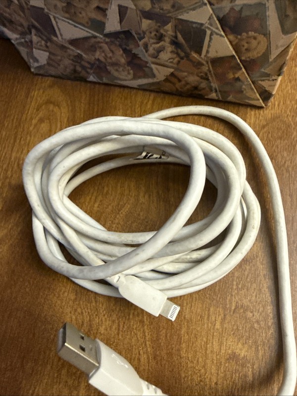 ONN. 8-Pin Charging Cable USB to Phone Connector”