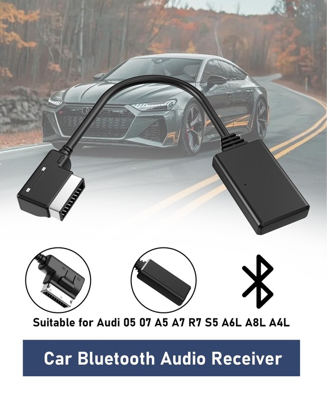 AMI Bluetooth Audio Adapter for Audi MDI MMI 3G System, Wireless Audio Music ... gallery