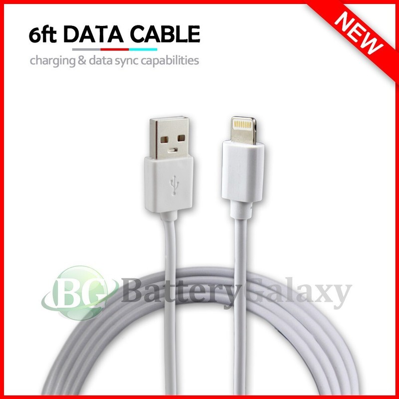 6' USB Data Fast Charger Cable Cord For Apple iPhone 6 7 8 X 11 12 13 14 PRO MAX