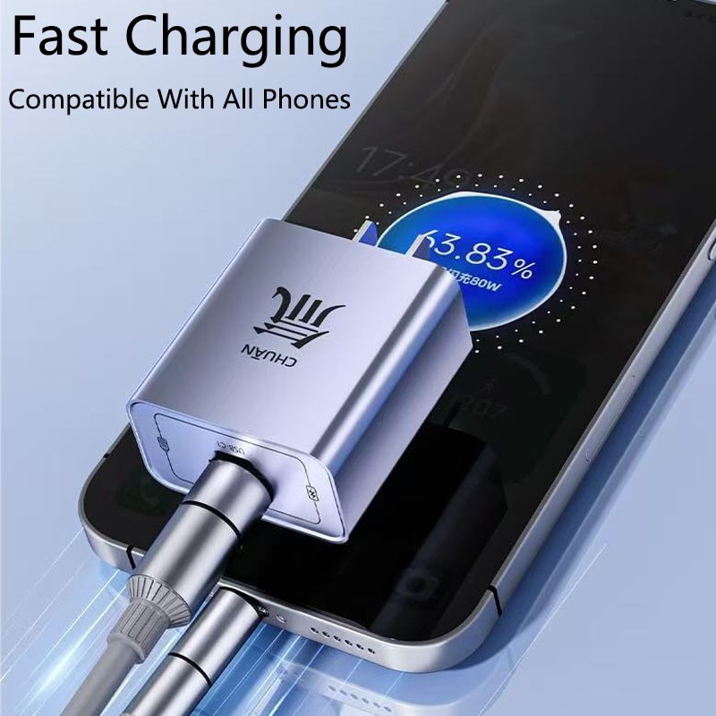120W Type C USB Phone Charger For Motorola Moto Edge 2025 2024 2023 Plus 2022 gallery