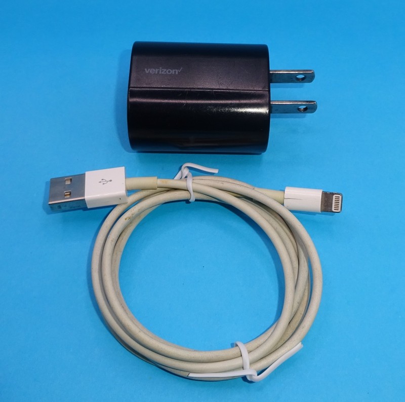 Apple Lightning to USB Charge/Sync Cable 3 ft – Bundle w/ USB Power Adapter