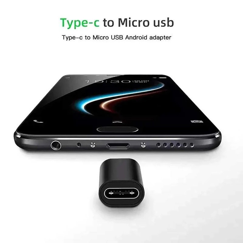 Mini USB C to Micro USB Adapter OTG Converter Samsung Xiaomi Huawei gallery