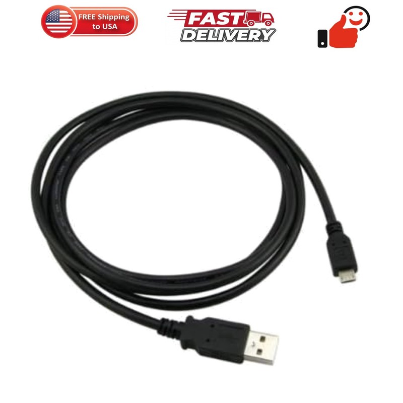 9 Foot Long USB to Micro-USB Cable - 9 Ft, USB Data Sync Cable Compatible wit...