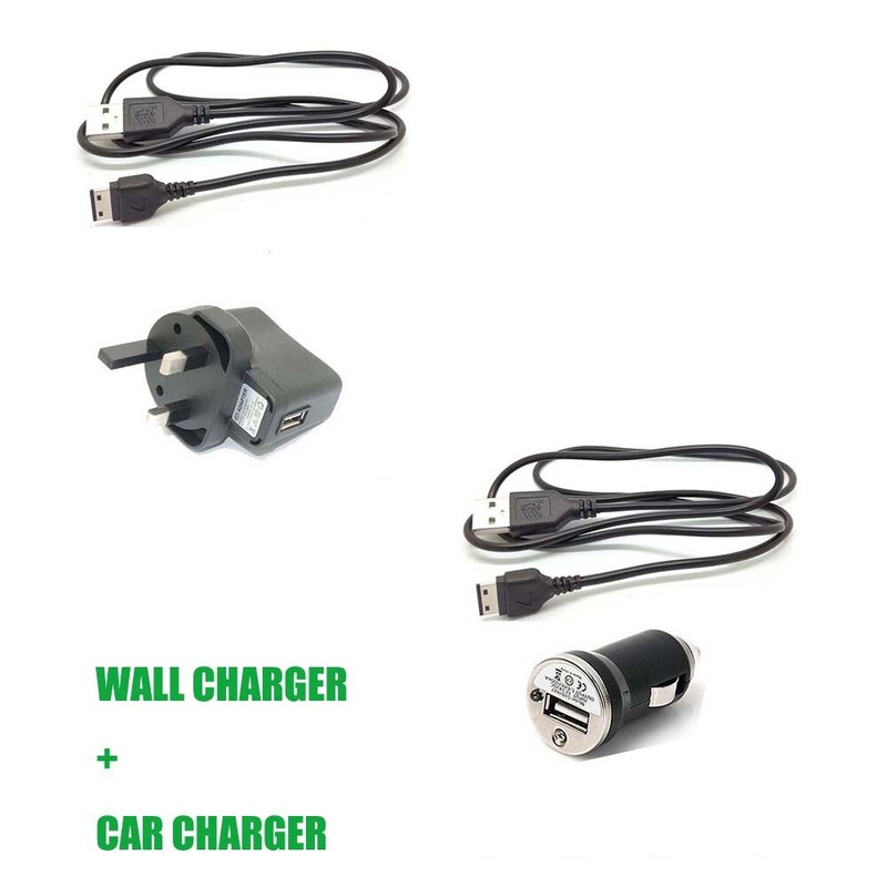 USB WALL CAR CHARGER FOR SAMSUNG Finesse U310 Knack Gloss U450 Intensity Glyde gallery
