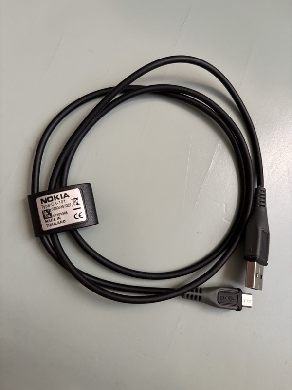 Genuine OEM Nokia Type CA-101 USB/Micro USB Cable for Data Transfer / Charger