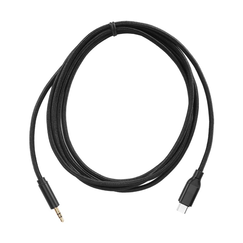USB C To 3.5mm Sound Cable HiFi Stereo Plug And Play Weaved Type C To AUX M IXCJ gallery
