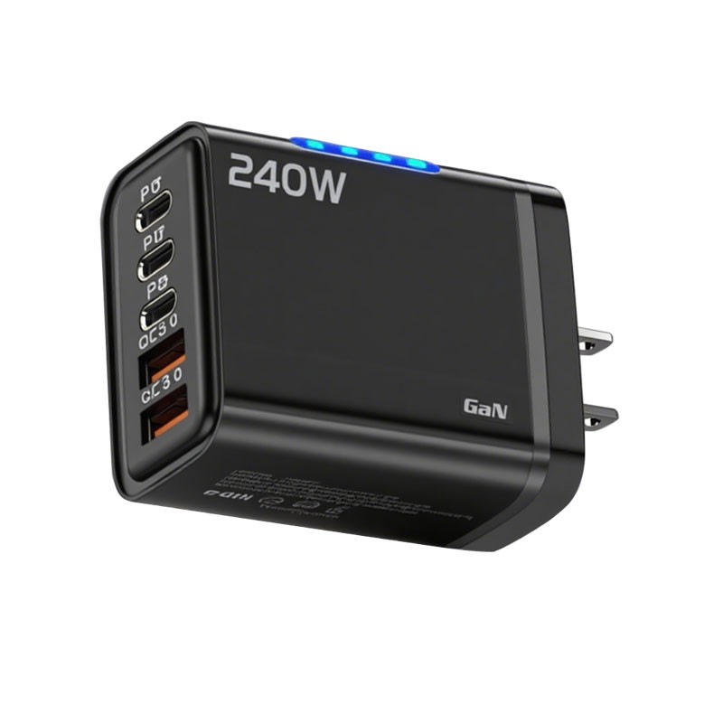 240W Fast Charging Wall Charger&4-IN-1 Cable For iPhone Air/17/16/15/14/13/12Pro