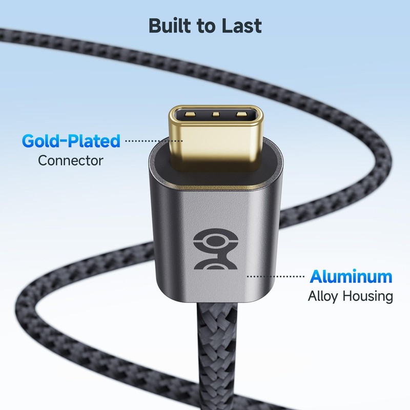 2 Pack 6ft 240W USB C Fast Charging Cable Type C Power Charger Cord Wire Lead gallery