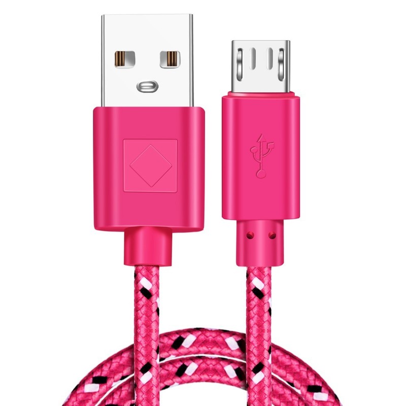 HeavyDuty USB Type C Charging Cable Braided Fast Phone Charger Long Lead 2m 3mVi