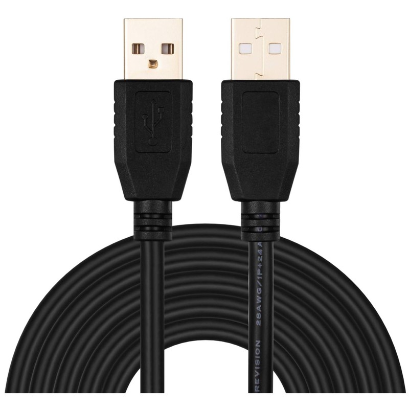 High-Speed USB Cord for Hard Drives, Printers – 65ft