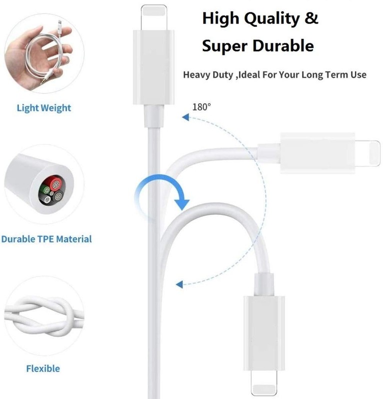 [Apple MFi Certified] Aux Cord for iPhone, Lightning to 3.5 mm Headphone Jack Ad gallery