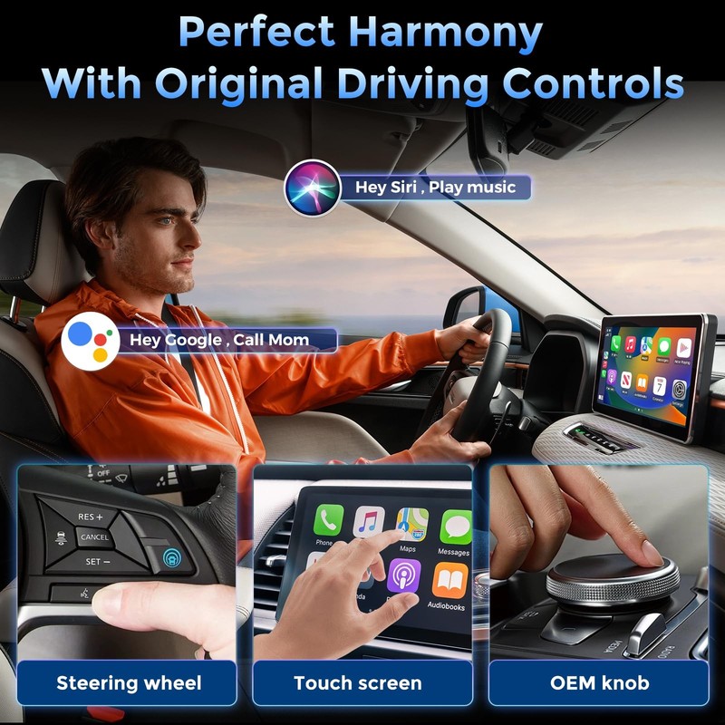 Wireless CarPlay & Android Auto Adapter 2-in-1, Convert Wired to Wireless, Pl... gallery