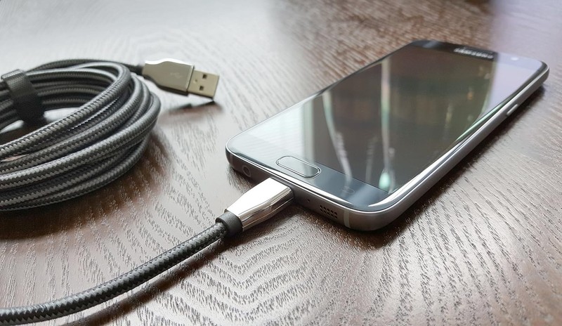 10ft Micro USB Cable - Durable Nylon Braided Design gallery