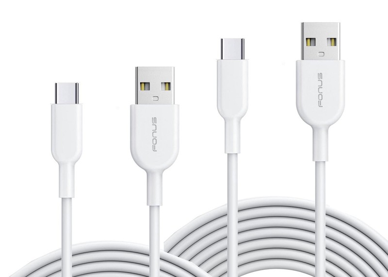 For TCL K33/K32 5G – 3ft and 6ft Long USB-C Cables Fast Charge TYPE-C Cord