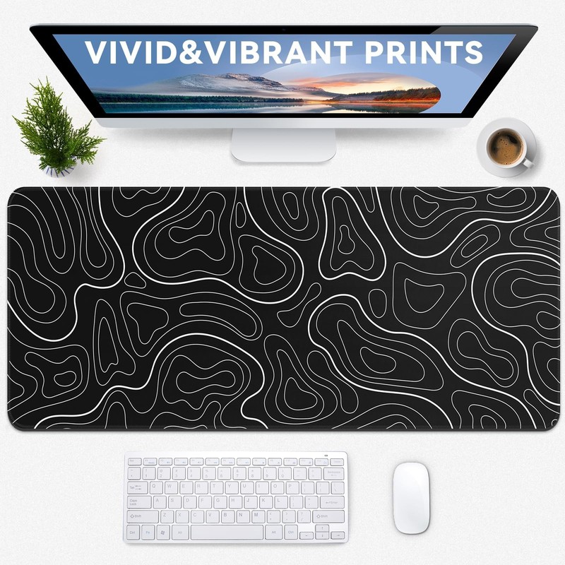 Gaming Mouse Pad Big Mousepad with Non-Slip Rubber Base, 31.5 x 11.8 in XL La... gallery