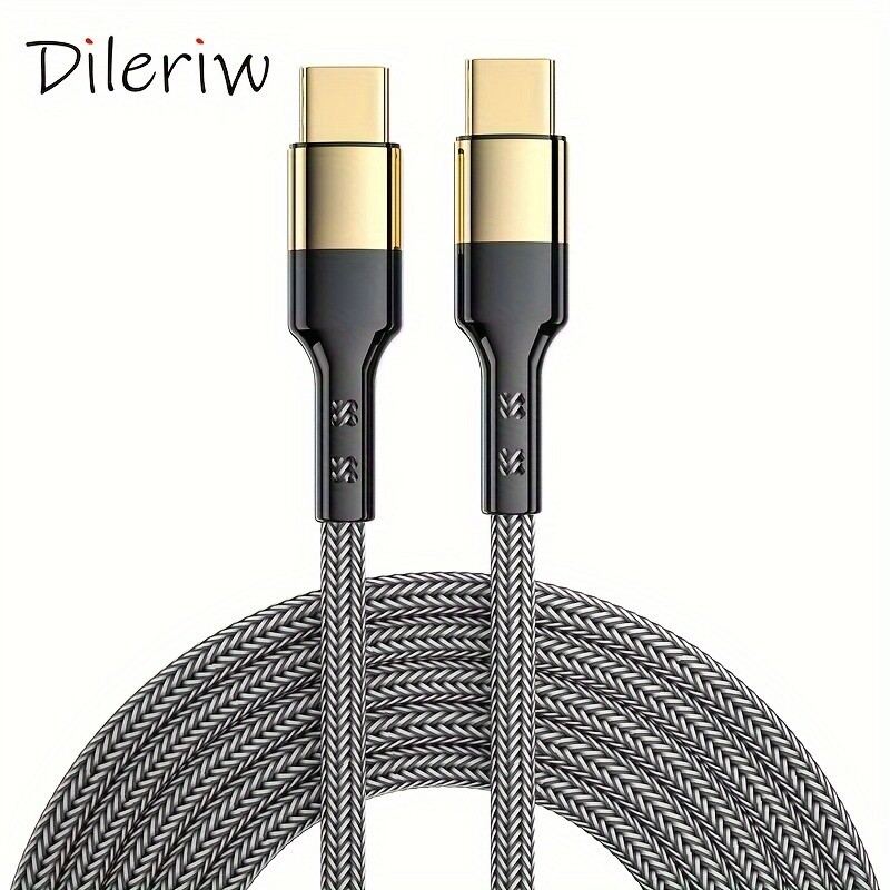 PD60W Fast Charging Data Cable Dual Head TYPE-C 3A Mobile Phone Charging Cable