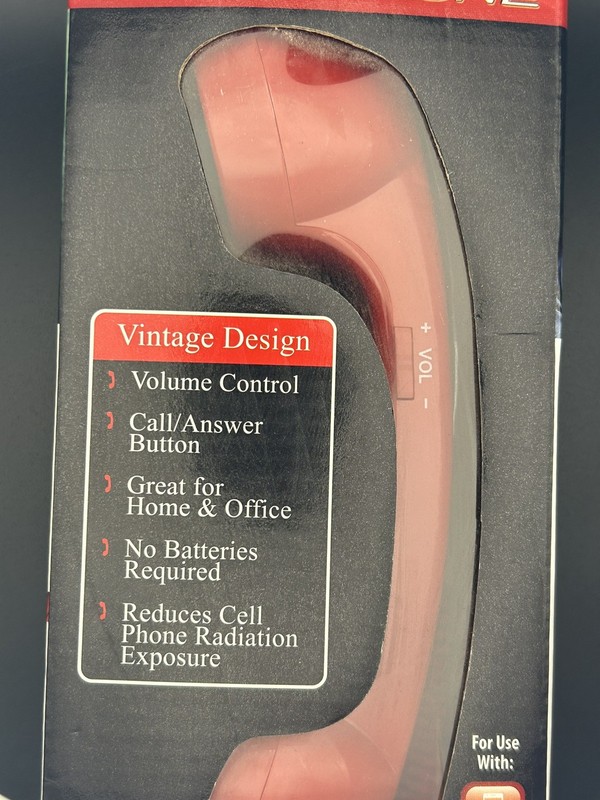 Retro Phone Handset - Vintage 2012 Brand New In Box gallery